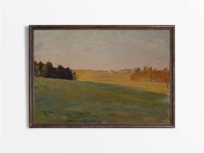 Evening II Vintage Art Print