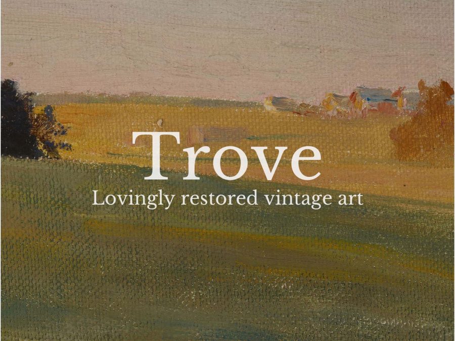Evening II Vintage Art Print