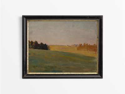 Evening II Vintage Art Print