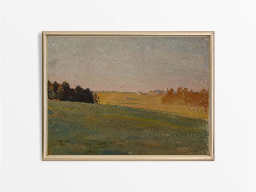 Evening II Vintage Art Print
