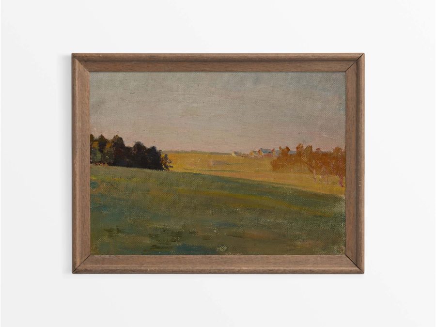 Evening II Vintage Art Print