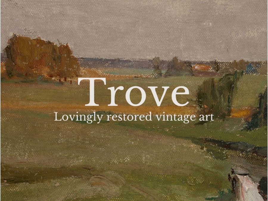 Evening Vintage Art Print