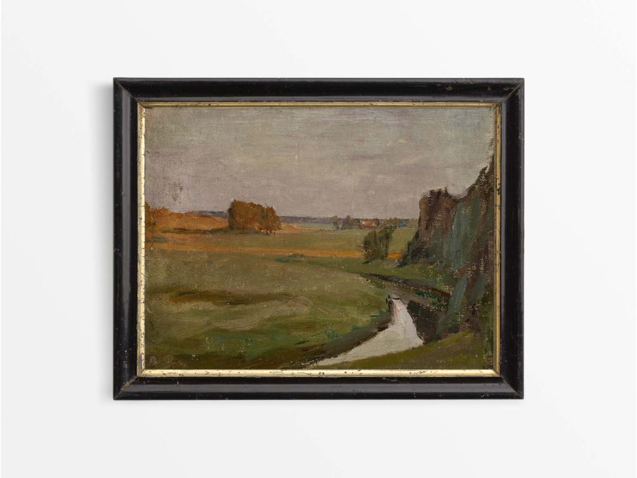 Evening Vintage Art Print