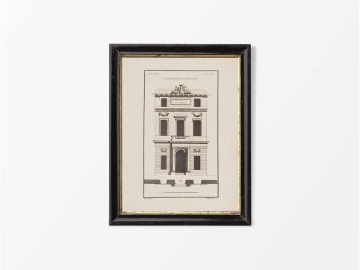 Façade II Vintage Art Print