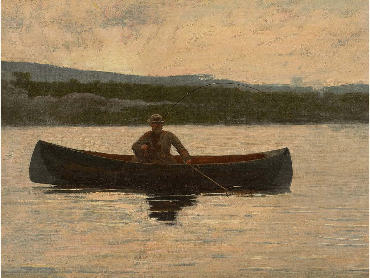 Fishing Vintage Art Print