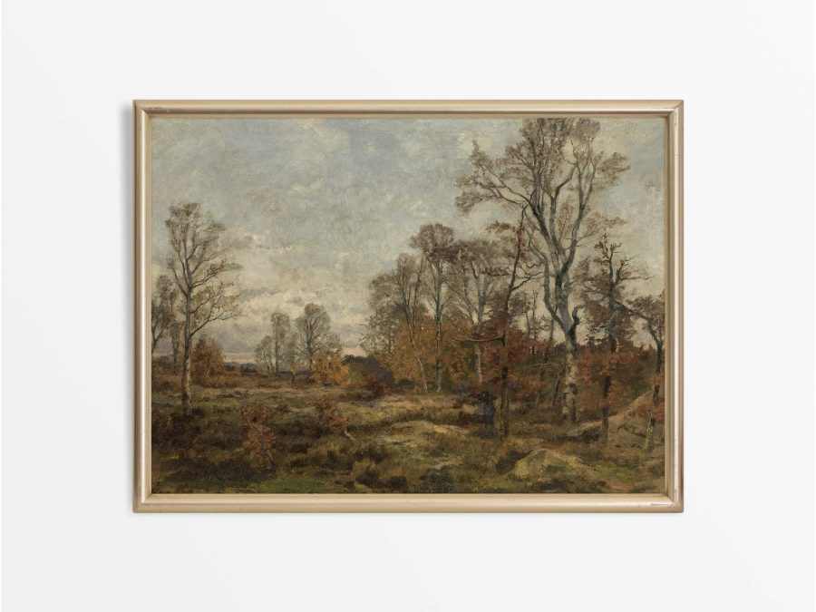 Fontainebleau Vintage Art Print