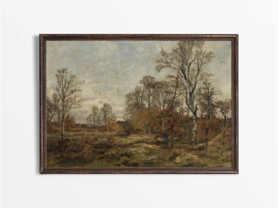 Fontainebleau Vintage Art Print