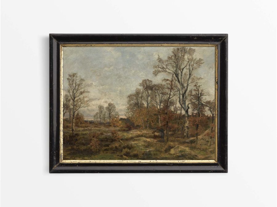 Fontainebleau Vintage Art Print