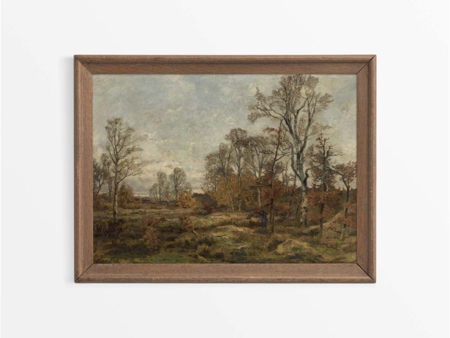 Fontainebleau Vintage Art Print