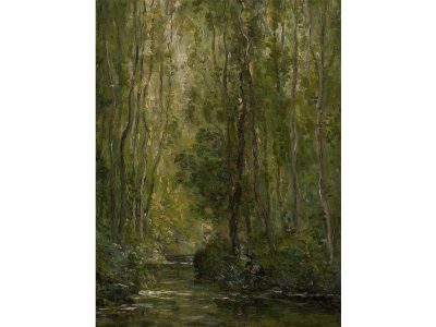 Forest Stream IV Vintage Art Print