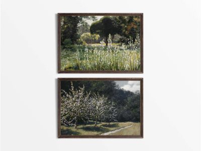 Garden (Set of Two) Vintage Art Prints