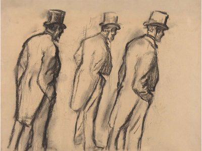 Gentleman Sketch Vintage Art Print