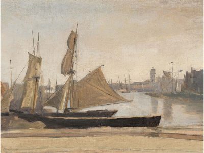 Harbour IV Vintage Art Print