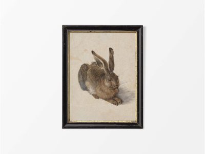 Hare Vintage Art Print