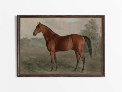 Horse II Vintage Art Print