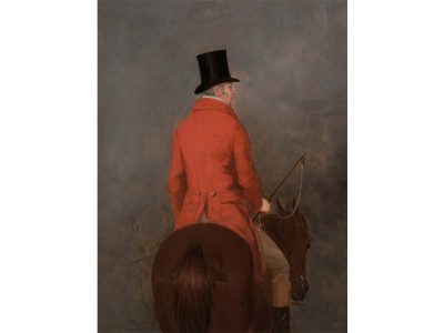 Horse & Rider II Vintage Art Print