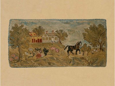 House & Garden II Vintage Art Print