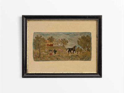 House & Garden II Vintage Art Print