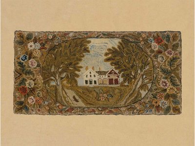 House & Garden III Vintage Art Print