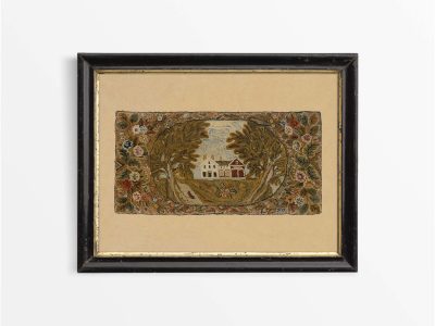 House & Garden III Vintage Art Print