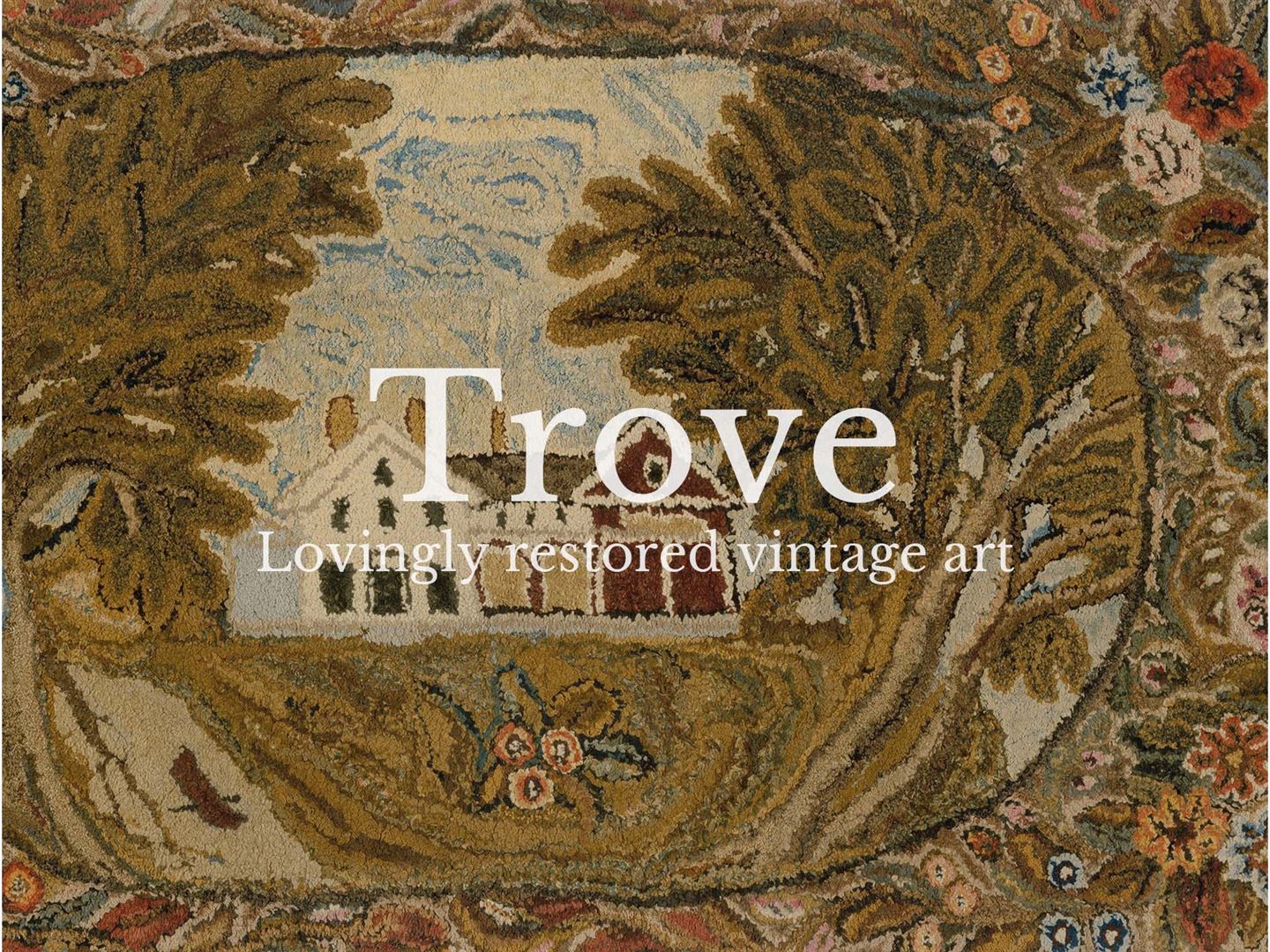 House & Garden III Vintage Art Print