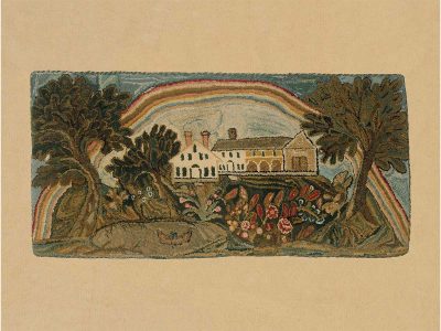 House & Garden IV Vintage Art Print