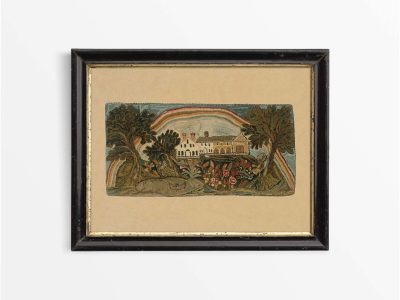 House & Garden IV Vintage Art Print