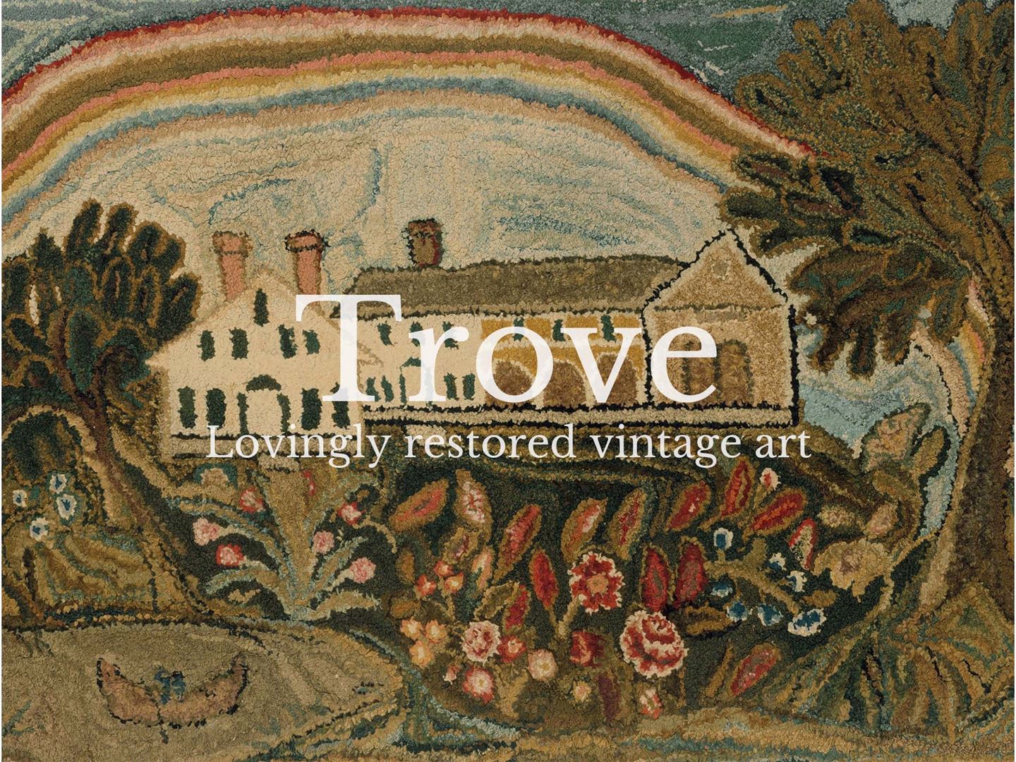House & Garden IV Vintage Art Print