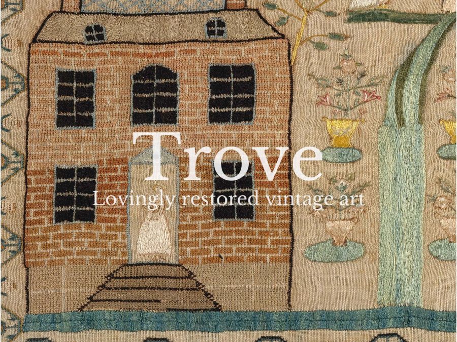 House & Garden Vintage Art Print
