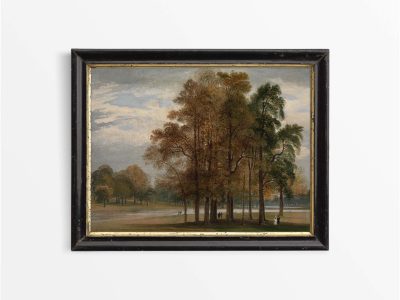 Hyde Park Vintage Art Print