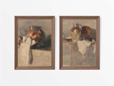 Jugs (Set of Two) Vintage Art Prints