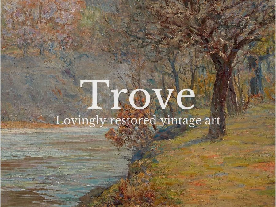 Late Autumn Vintage Art Print