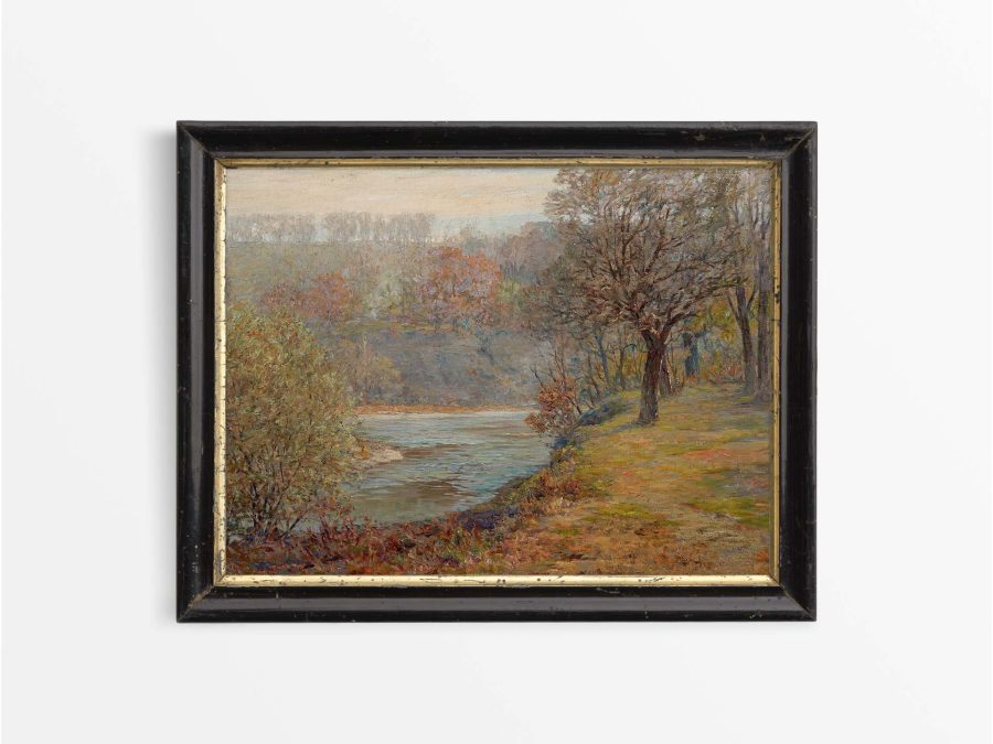 Late Autumn Vintage Art Print