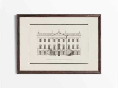 Lowther House Vintage Art Print