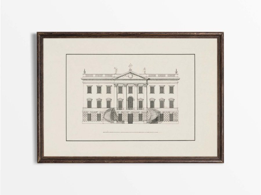 Lowther House Vintage Art Print