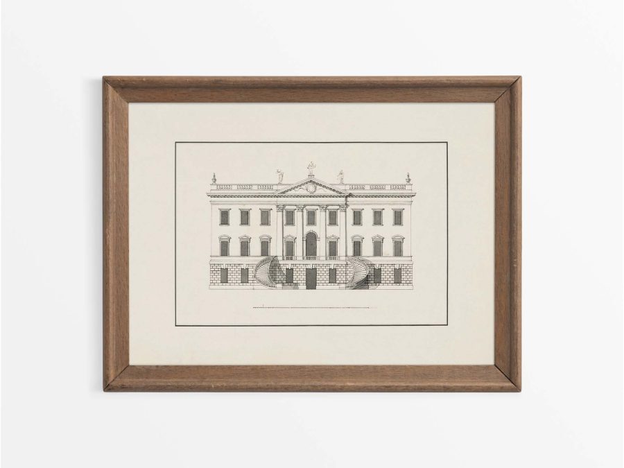 Lowther House Vintage Art Print