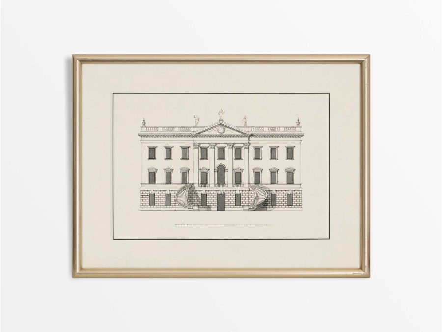 Lowther House Vintage Art Print