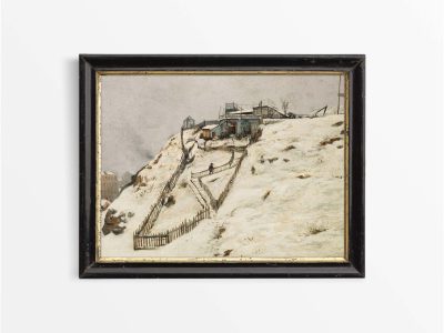 Montmartre Vintage Art Print