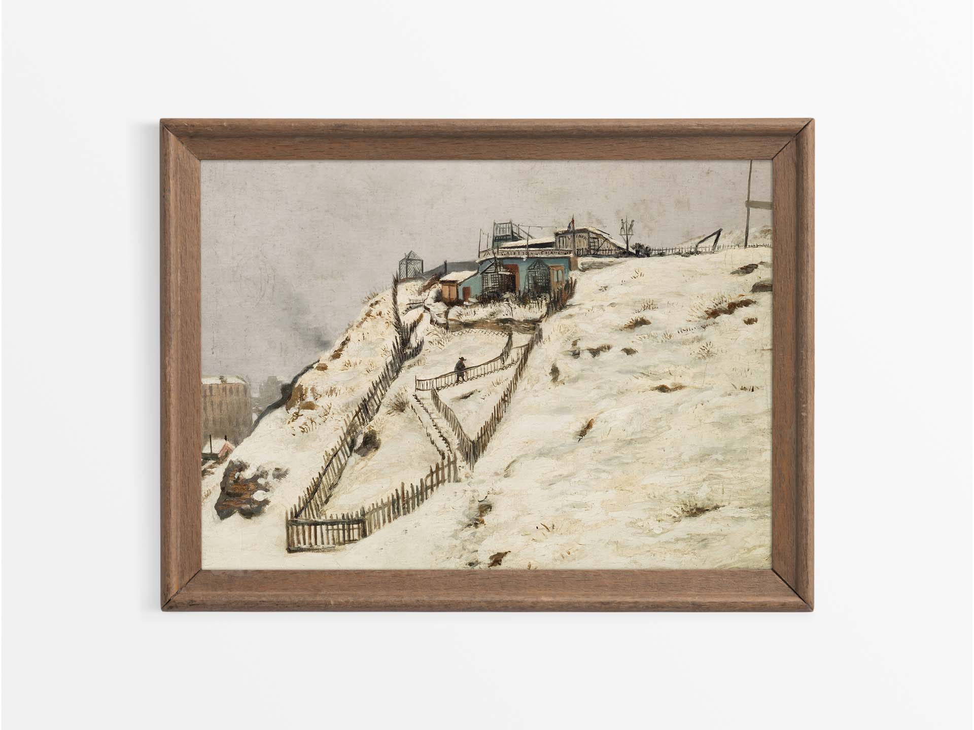 Montmartre Vintage Art Print