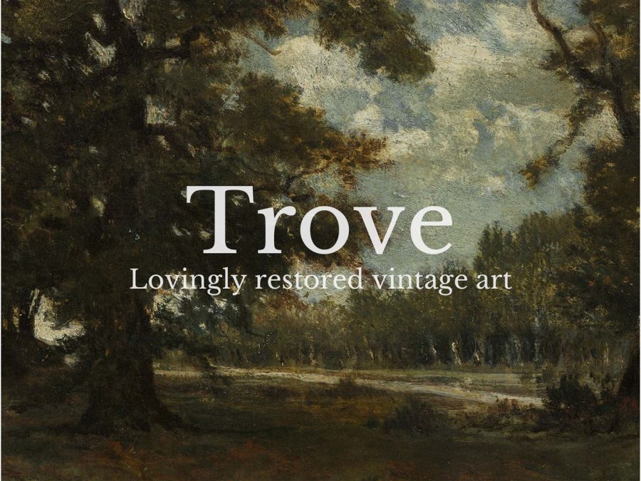 Oak Tree Vintage Art Print