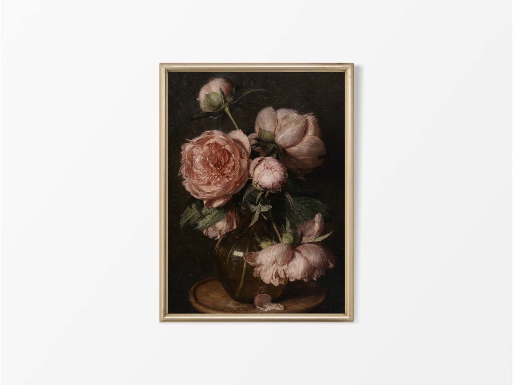 Rustic Roses Drawing Rustic Roses - Trove Prints