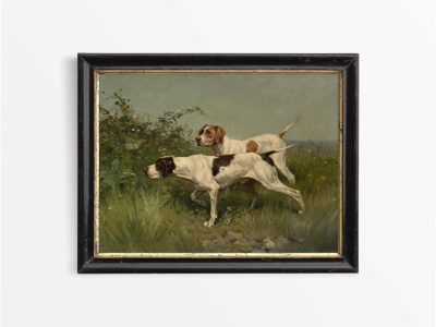 Pointers Vintage Art Print