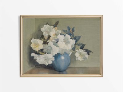 Rhododendron Vintage Art Print