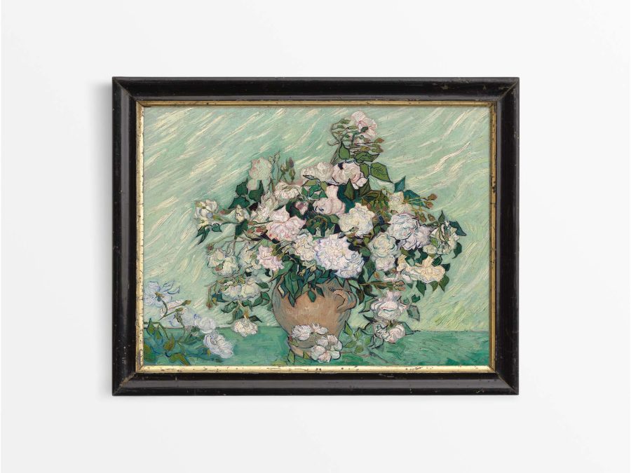 Roses VII Vintage Art Print