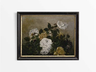 Roses XI Vintage Art Print