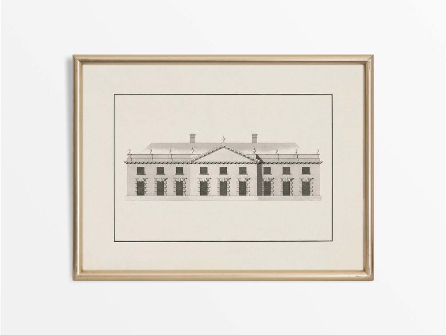 Stables II Vintage Art Print