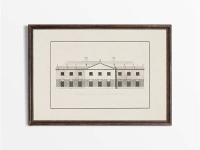 Stables Vintage Art Print