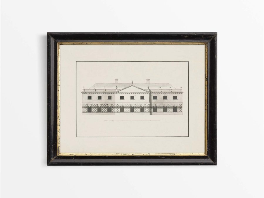 Stables Vintage Art Print