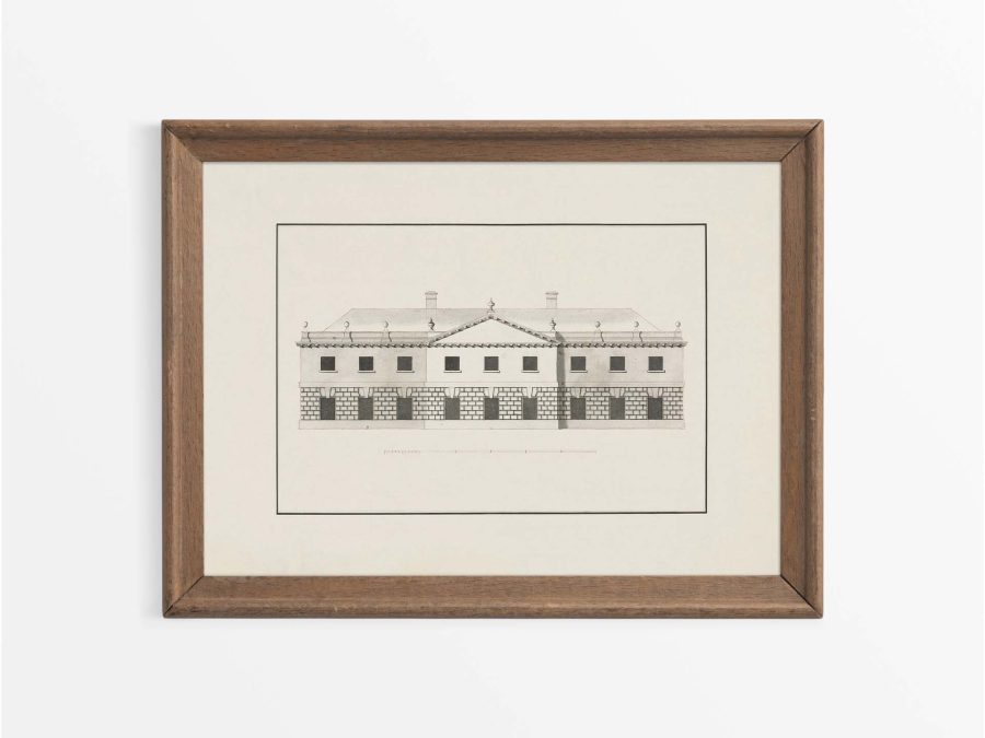 Stables Vintage Art Print