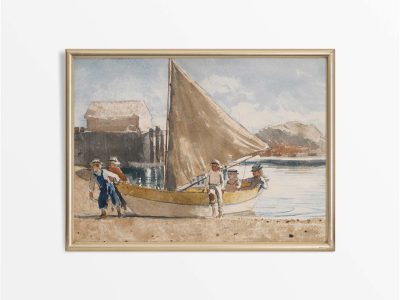 Summertime Vintage Art Print